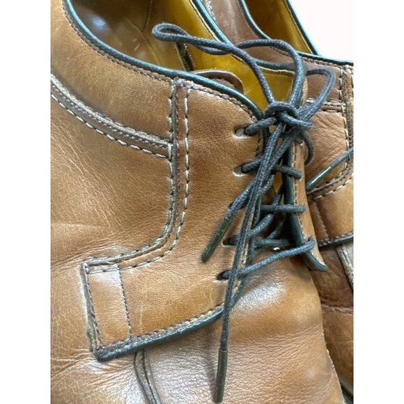 Allen Edmonds men’s brown leather dress up laced Oxford shoes SKU 4132 main image 7